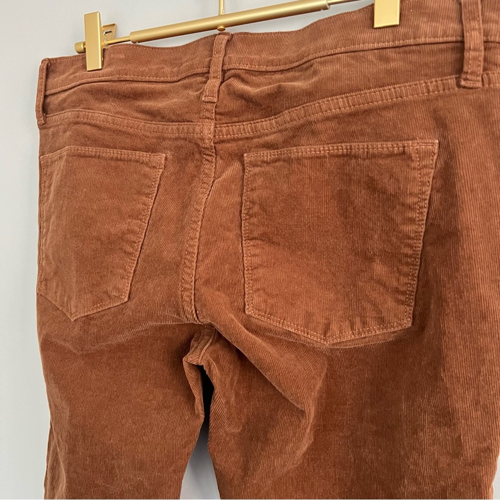 Gap True Skinny Corduroy Pants with Stretch in Worker Brown 30 10 - Picture 6 of 9
